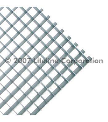 LiteLine 4x 4x 4 Aluminum Louver 24 Inch X 48 Inch Model: AL75-24 MF