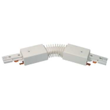 LiteLine A-Line track single circuit Single Circuit Flexible Connector Black Model: ATKC05-BK