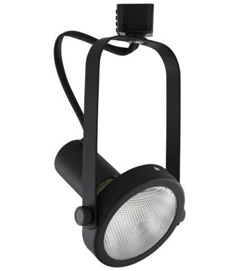 LiteLine Athena Track Fixture 120 Par30 75 Watt J Model: J-PAR221/30-BK