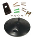 LiteLine Ceiling Canopy With Mounting Hardware Black Model: CN6250-BK