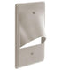 LiteLine Eyelid Face Plate 1 Gang Bn Square Brushed Model: OSL-EYE1-BN