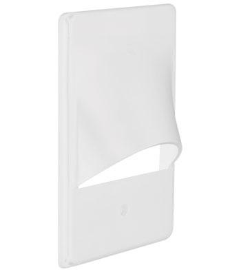LiteLine Eyelid Face Plate 1 Gang Fwh Square Flat Model: OSL-EYE1-FWH