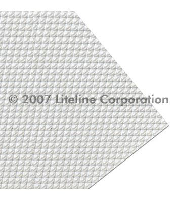 LiteLine K12 .095 Clear Prismatic Styrene 23 4 X 47 4 Model: K12-24 CS