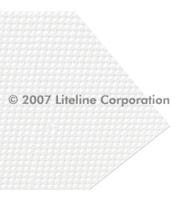 LiteLine K12.110 Opal Prismatic Acrylic 23 4 X 23 4 Model: K12-22 OA-110