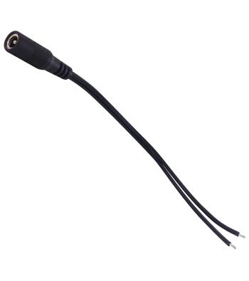 LiteLine LED Dc 2.1 Power Feed With 6 Inch Bare Leads Model: LED-HWB-DC21-6-PF