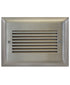 LiteLine Louver Face Plate 3 Gang Bn Square Brushed Model: OSL-LVR3-BN
