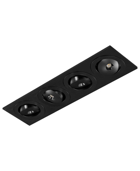 LiteLine Microled 2 Watt 45° 55k 90cri 24v Hardwire Model: MLED-4L-2M55-2490ABK