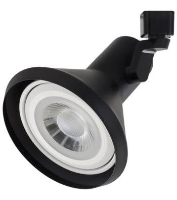 LiteLine Mystic Track Fixture Par 38 150 Watt Max A Model: A-MC1038-BK