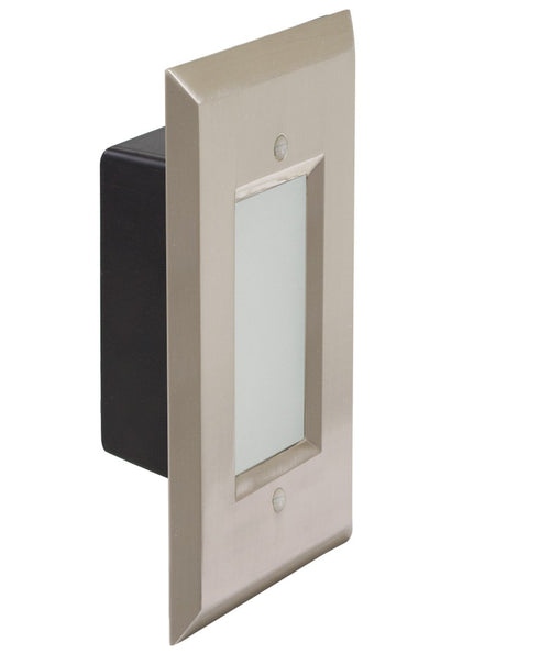 LiteLine Open Face Plate 1 Gang Bn Square Brushed Model: OSL-OPN1-BN