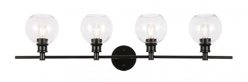 Living District 5 Light Collier 4 Light Chrome And Clear Glass Wall Model: LD2322C