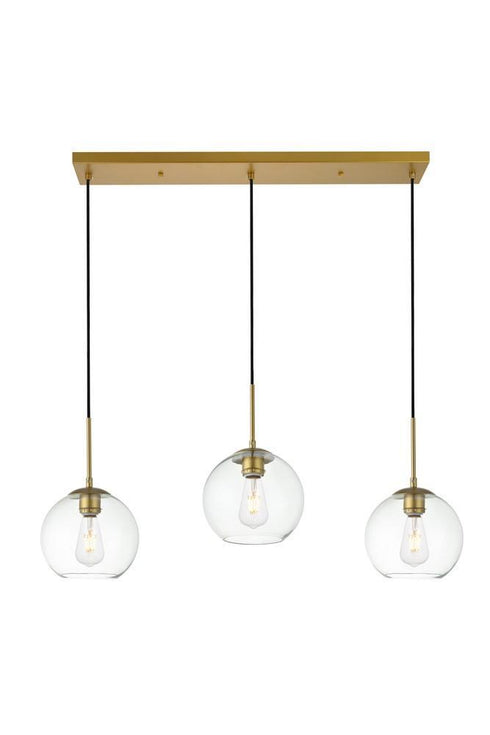 Living District Baxter 3 Light Pendant Model: LD2237C