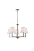 Living District Bethany 5 Light Pendant Model: LD7024D25SN