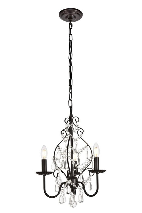 Living District Blaise Pendant Model: LD5003D15ORB