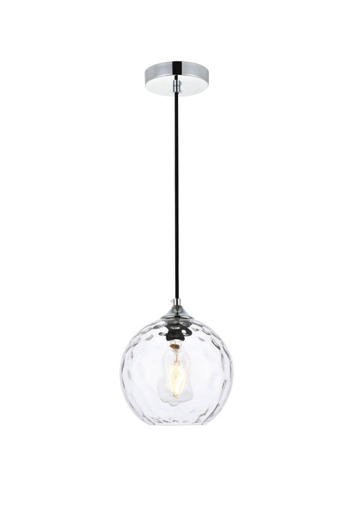 Living District Cashel 1 Light Pendant Model: LD2281BR