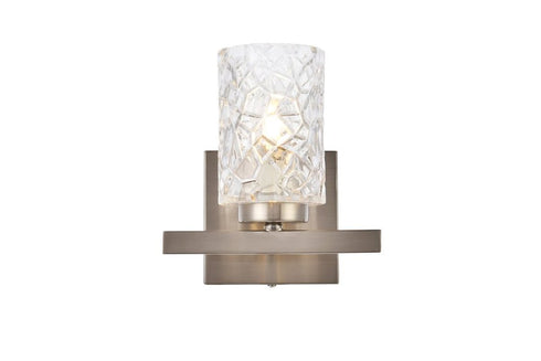 Living District Cassie 1 Light Sconce Model: LD7025W7BR