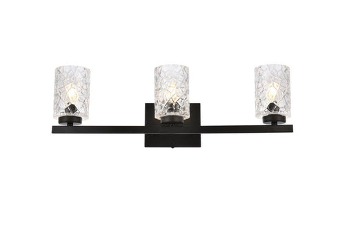 Living District Cassie 3 Light Vanity Model: LD7027W24BK