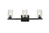 Living District Cassie 3 Light Vanity Model: LD7027W24BK