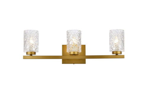 Living District Cassie 3 Light Vanity Model: LD7027W24BK