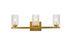 Living District Cassie 3 Light Vanity Model: LD7027W24BK