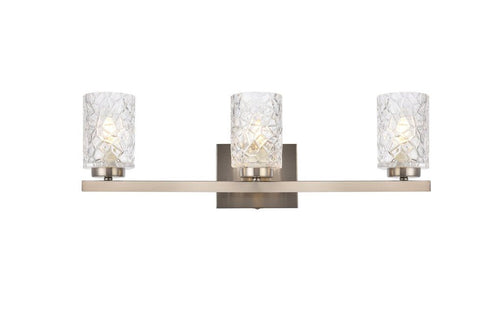Living District Cassie 3 Light Vanity Model: LD7027W24BK