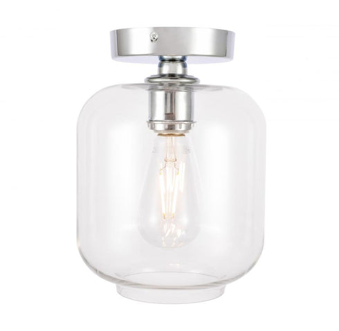 Living District Collier Flush Mount Model: LD2270BK