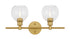 Living District Collier Sconce Model: LD2315BK