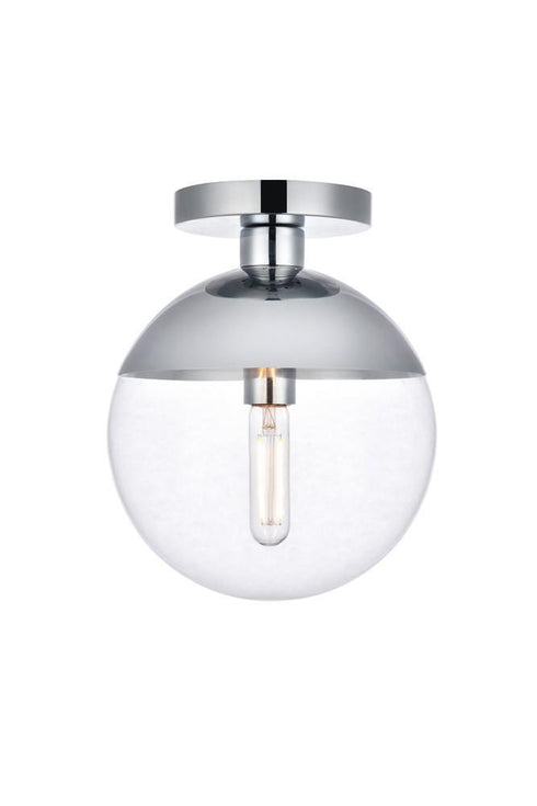 Living District Eclipse 1 Light Flush Mount Model: LD6066BR