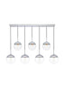 Living District Eclipse 7 Light Pendant Model: LD6087BK