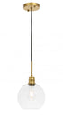 Living District Emett Pendant Model: LD6204BK