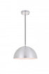 Living District Forte 1 Light Pendant Model: LD4022D12BK