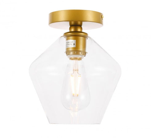 Living District Gene Flush Mount Model: LD2254BK