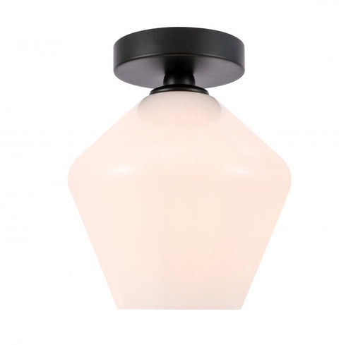 Living District Gene Flush Mount Model: LD2254BK