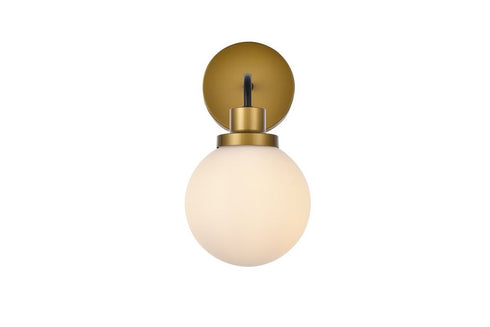 Living District Hanson 1 Light Sconce Model: LD7030W8BK