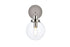 Living District Hanson 1 Light Sconce Model: LD7031W8BK