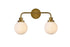 Living District Hanson 2 Light Vanity Model: LD7032W19PN