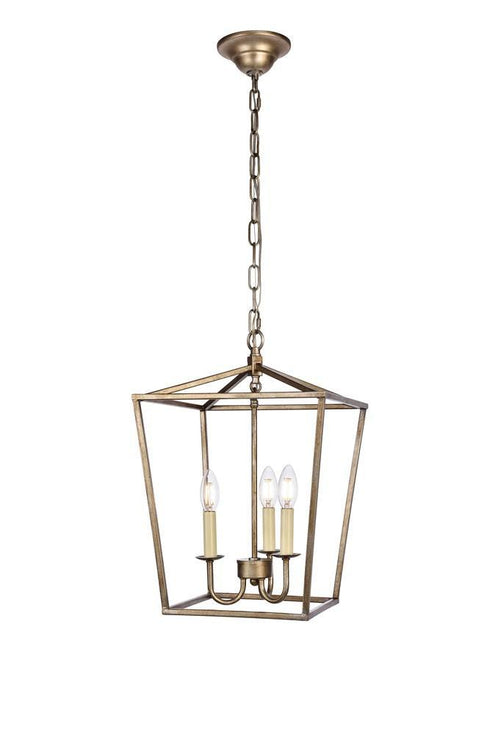 Living District Maddox Pendant Model: LD6008D12BK