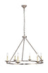 Living District Maine 6 Light Chandelier Model: LD6010D32BN