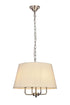 Living District Maple 4 Light Pendant Model: LD6009D17BK