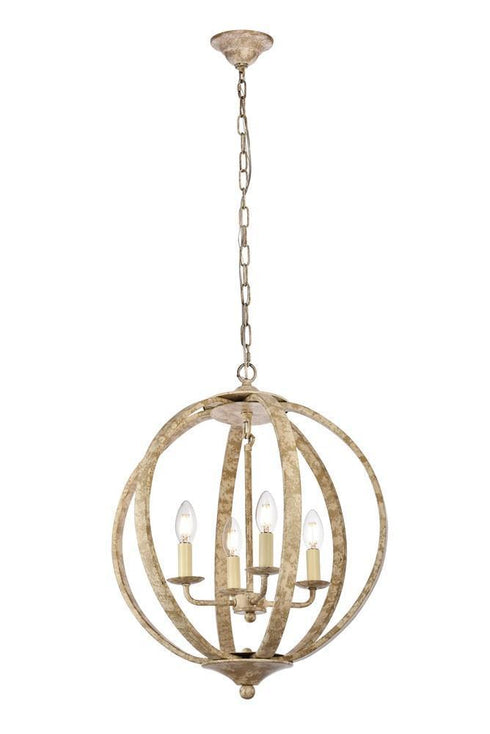 Living District Marlow Pendant Model: LD6011D18WD