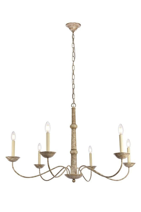 Living District Chandelier Model: LD6007D40WD