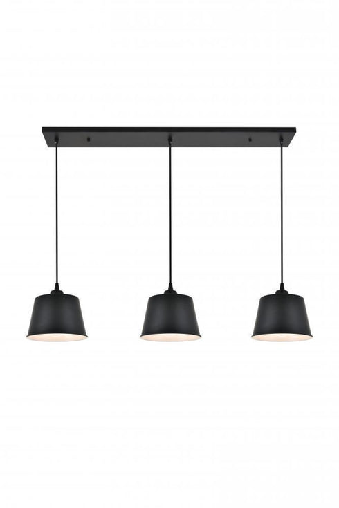Living District nota 3 Light Pendant Model: LD4057D40BK