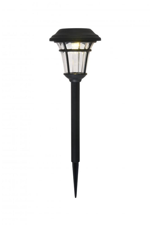 Living District Jardin 1 Powered Solar Powered Outdoor Black LED Model: LDOD3009-6PK