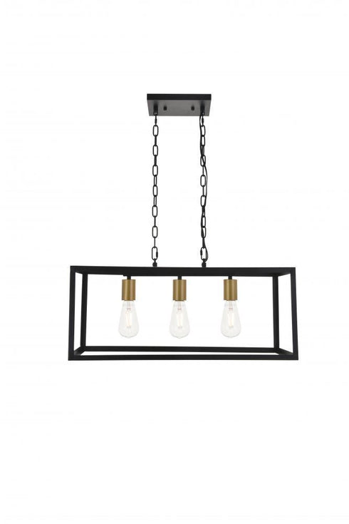 Living District Pendant Model: LD4063D25BK