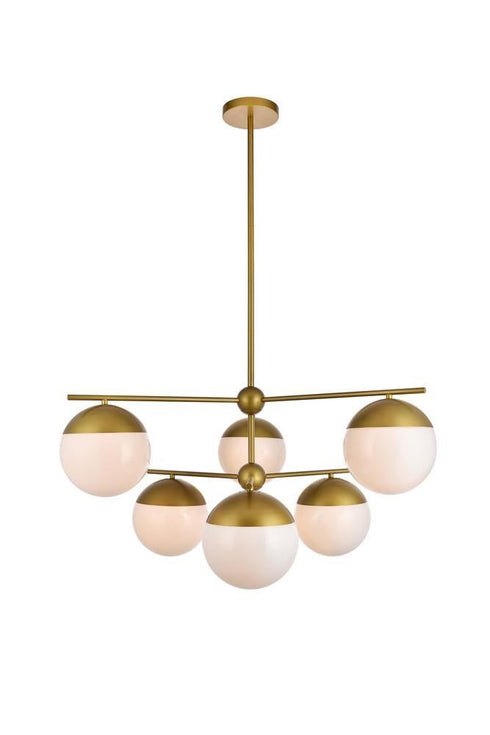 Living District Eclipse 6 Light Pendant Model: LD6142C