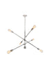 Living District Axel 6 Light Pendant Model: LD8010D42PN