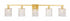 Living District Phineas Sconce Model: LD7015C