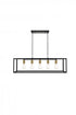 Living District Resolute 5 Light Pendant Model: LD4063D38BK