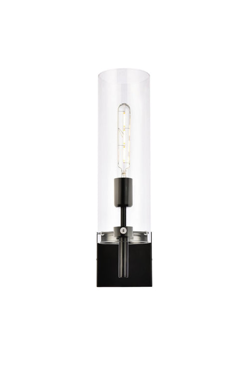 Living District Savant 1 Light Sconce Model: LD2362BK