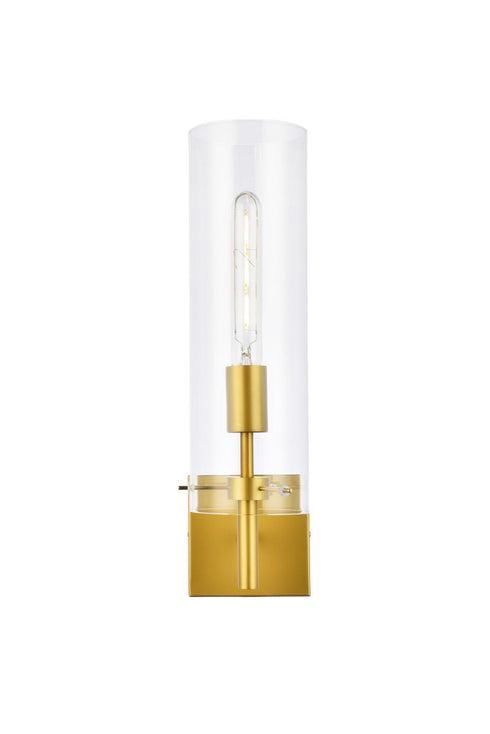 Living District Savant 1 Light Sconce Model: LD2362BK
