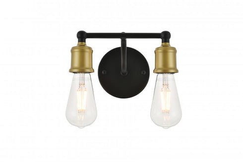 Living District Serif Sconce Model: LD4028W9BK